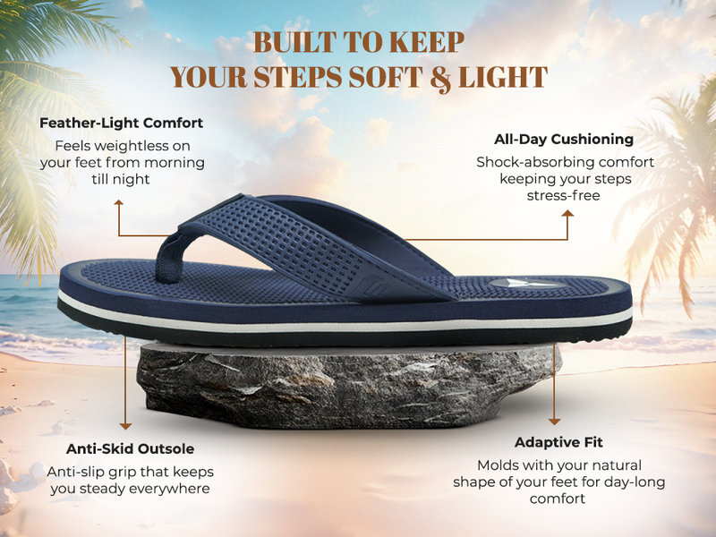 Everyday Indoor and Outdoor Slippers | TFG-1048 A+ Content