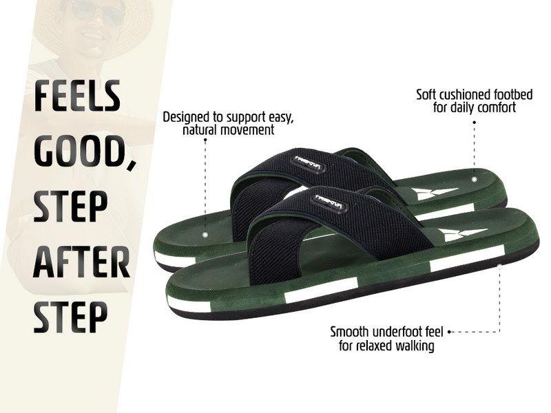 Ortho Flip-Flops With Criss Cross Straps | TFG-1059 A+ Content