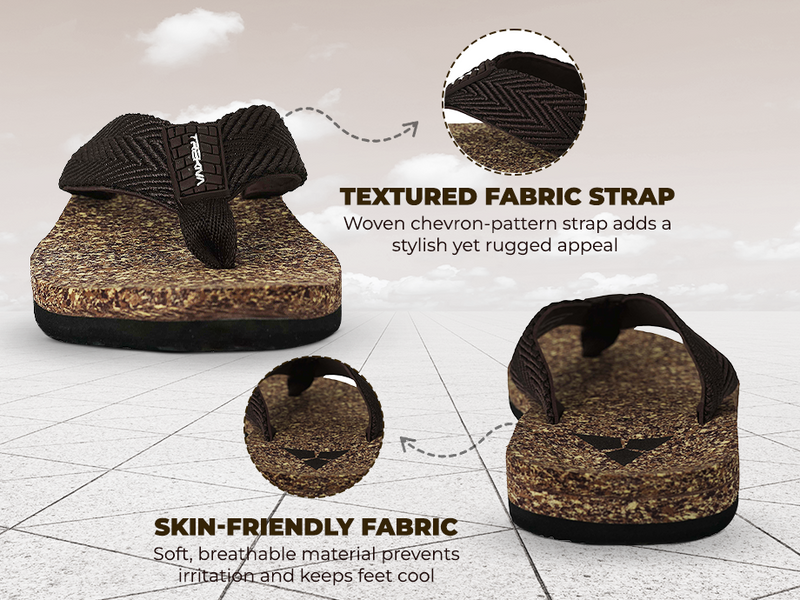 Everyday Slipper With Cork-Like Footbed | TFG-1054 A+ Content