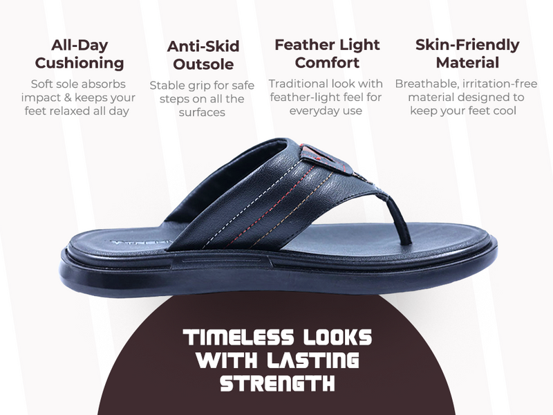 Slip-On Sandals For Men With Arch Support | TPG-3004 A+ Content