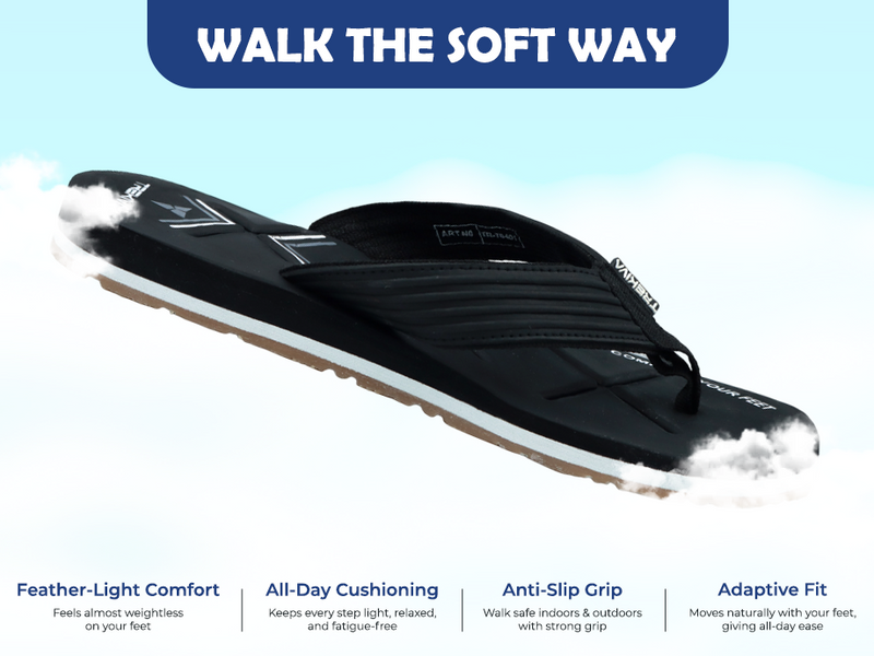 Everyday Ortho Comfort Indoor & Outdoor Slippers | TR-T0401 A+ Content