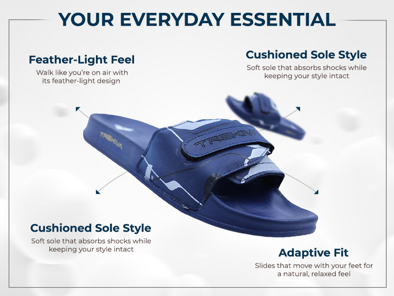 Comfort Unisex Slides With Soft & Flexible Footbed | TSG-2006 A+ Content