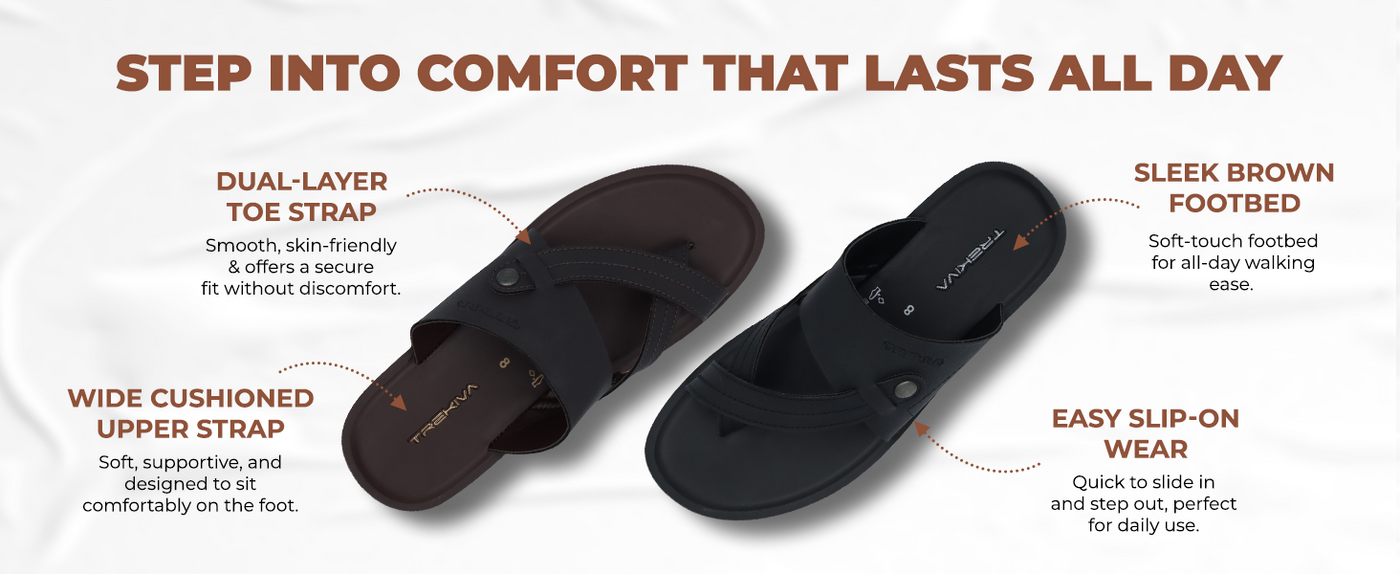 Men’s Open-Toe Sandals With Criss Cross Straps | TPG-3045 A+ Content