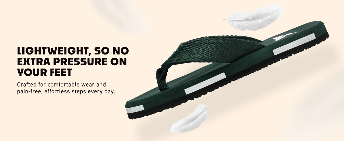 Super Soft Flip-Flops With Cushioned Footbed  | TFG-1032 A+ Content