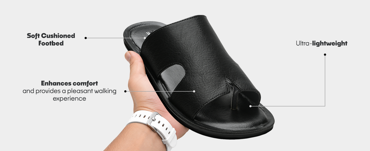 Men’s Slip-On Sandals With Arch Support | TPG-3074 A+ Content