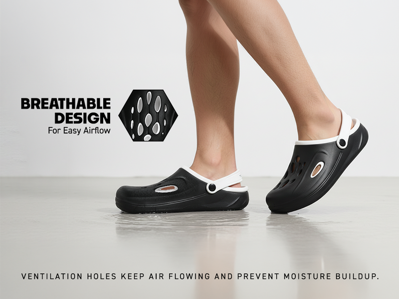 Breezy Waterproof Unisex Clogs | TCG-6004 A+ Content