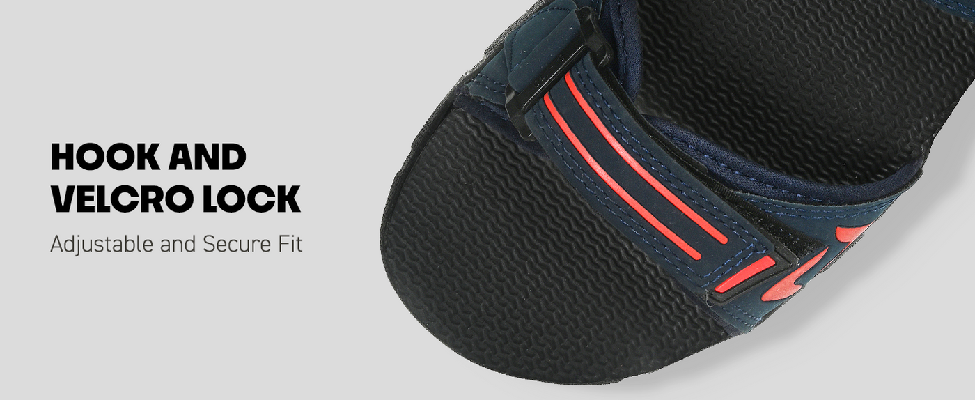 Men’s Sporty & Stylish Sandals With Velcro Straps | TSD-4002 A+ Content