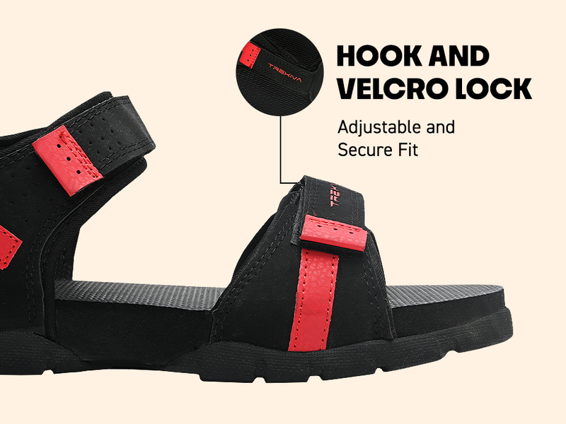 Men’s Sporty & Stylish Sandals With Velcro Straps | TSD-4003 A+ Content