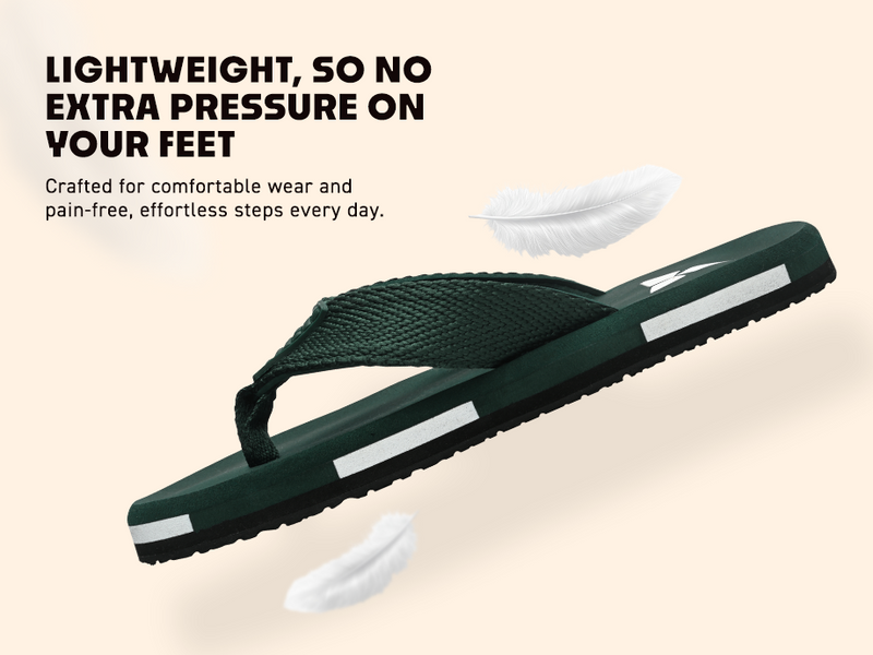 Super Soft Flip-Flops With Cushioned Footbed  | TFG-1032 A+ Content