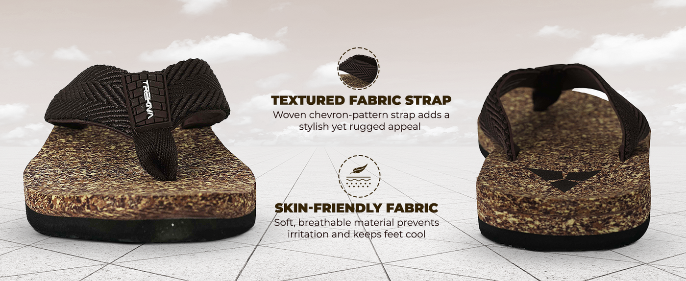 Everyday Slipper With Cork-Like Footbed | TFG-1054 A+ Content