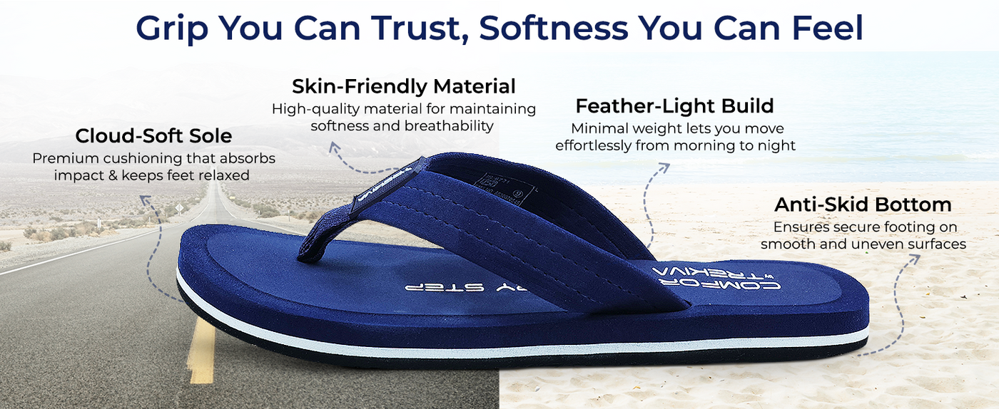 Classic Ortho Comfort Slippers | TFG-1008 A+ Content