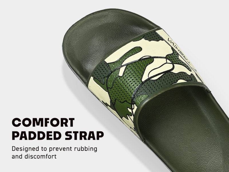 Comfort Unisex Slides With Soft & Flexible Footbed | TSG-2003 A+ Content