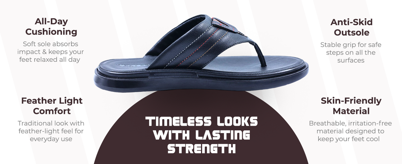 Slip-On Sandals For Men With Arch Support | TPG-3004 A+ Content