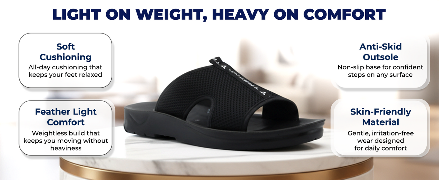 Men’s Breathable Mesh Top Slip-On Sandals | TPG-3046 A+ Content