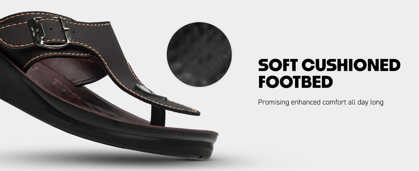 Men’s Open-Toe Sandals With Adjustable Buckle Closure | TPG-3037 A+ Content