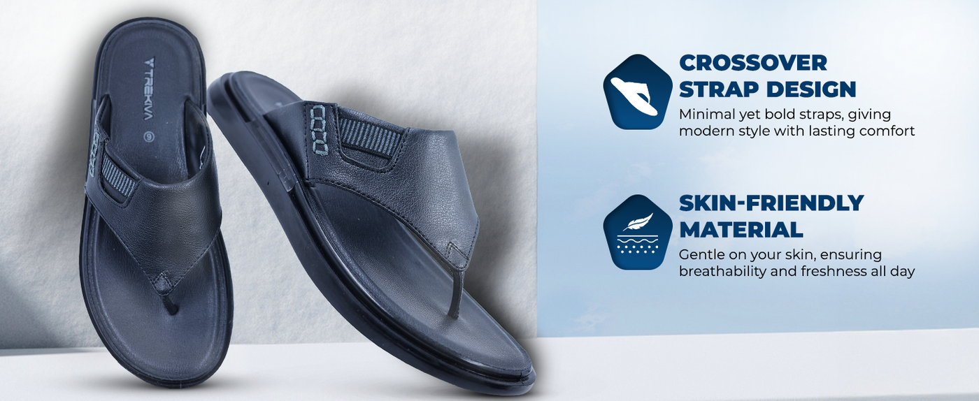 Men’s Slip-On Sandals With Arch Support | TPG-3003 A+ Content
