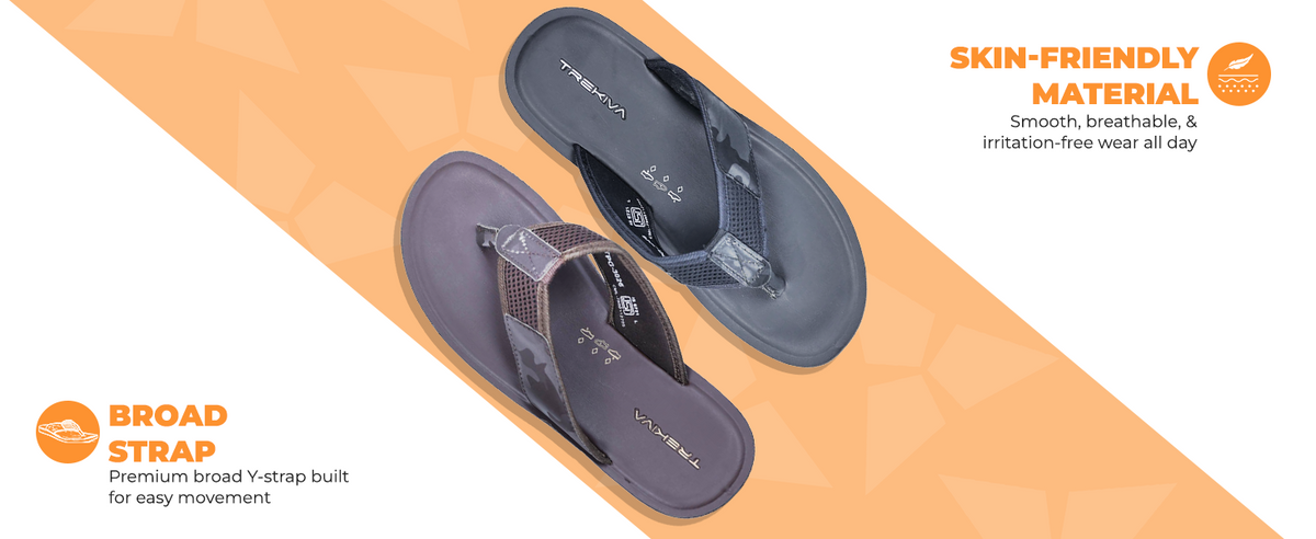 Classic Everyday Slippers With Arch Support | TPG-3026 A+ Content