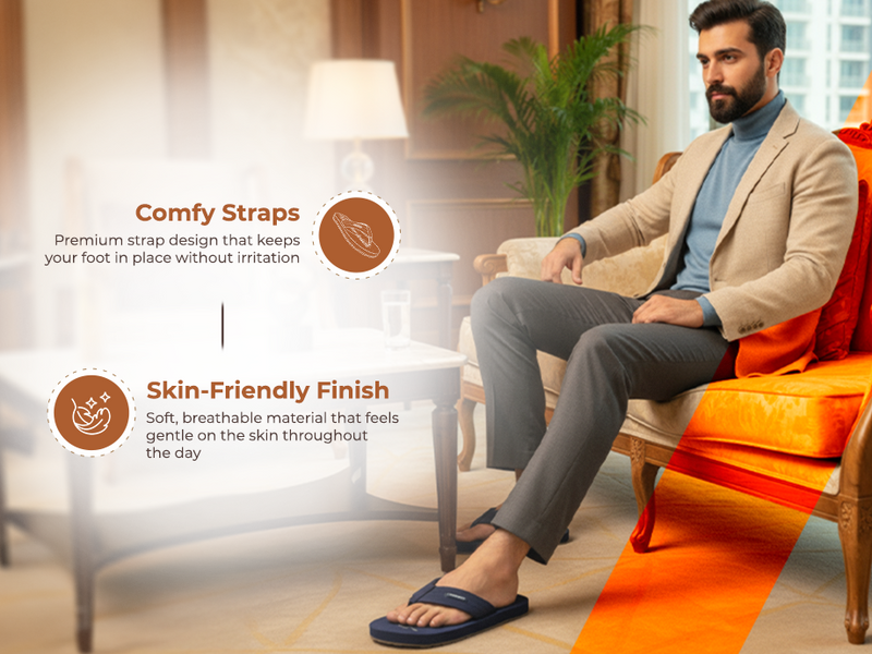 Feather Touch Ortho Comfort Slippers | TFG-1050 A+ Content
