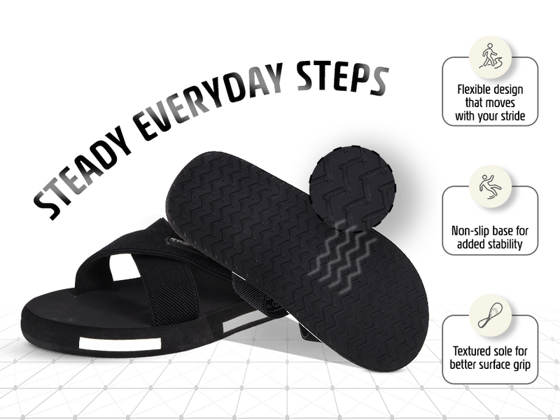 Ortho Flip-Flops With Criss Cross Straps | TFG-1059 A+ Content