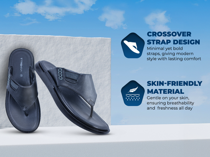 Men’s Slip-On Sandals With Arch Support | TPG-3003 A+ Content