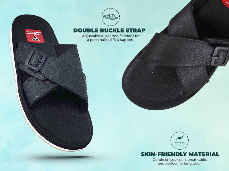 Adjustable Flip-Flops With Criss Cross Straps | TFG-1058 A+ Content
