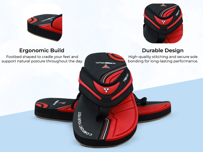 Everyday Ortho Comfort Indoor & Outdoor Slippers | TR-T0701 A+ Content
