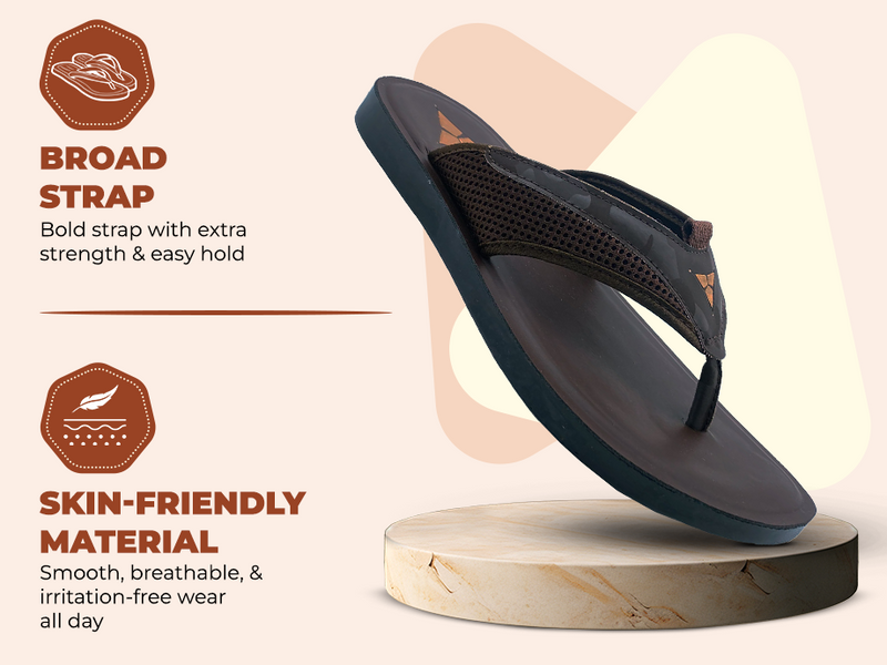 Classic Everyday Slippers With Arch Support | TPG-3027 A+ Content