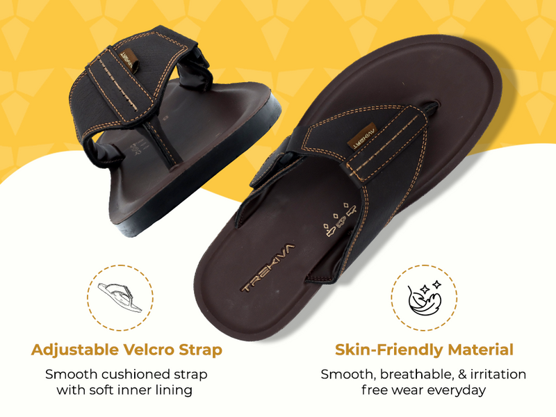 Men’s Slip-On Sandals With Arch Support | TPG-3044 A+ Content