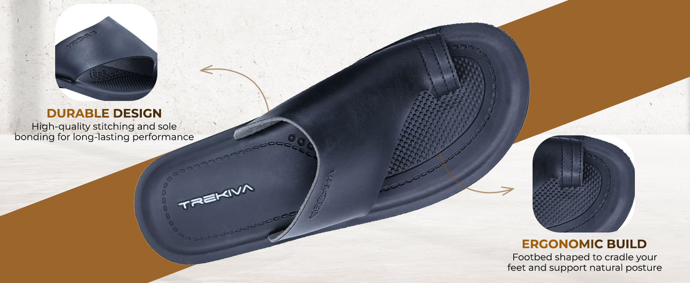 Men’s Open-Toe Sandals With Arch Support | TPG-3020 A+ Content