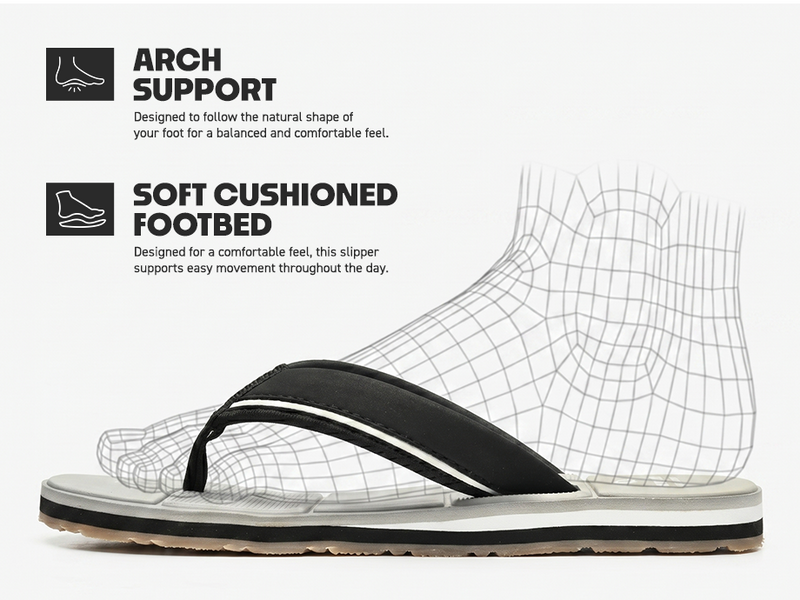 Everyday Ortho Comfort Indoor & Outdoor Slippers | TR-T0601 A+ Content