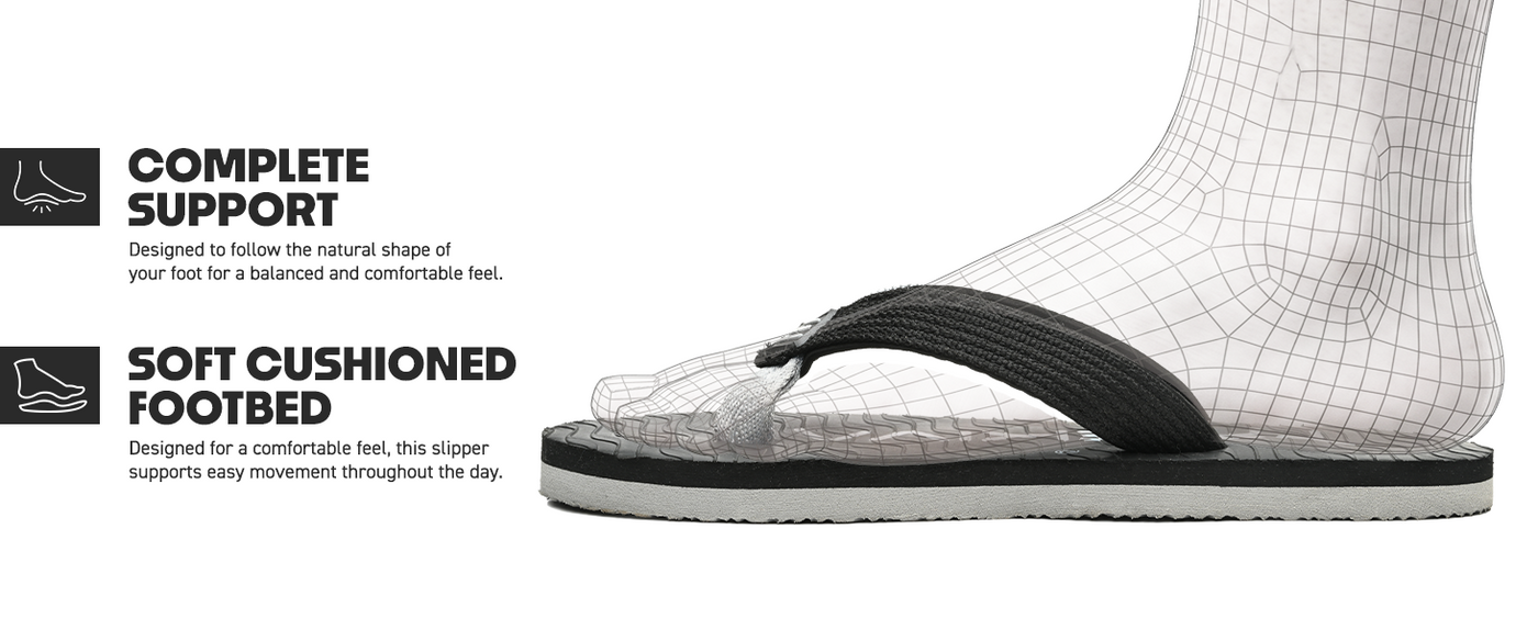 Classic Ortho Comfort Slippers | TFG-1003 A+ Content