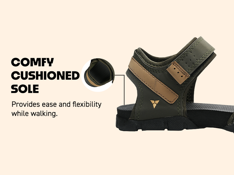 Men’s Sporty & Stylish Sandals With Velcro Straps | TSD-4003 A+ Content