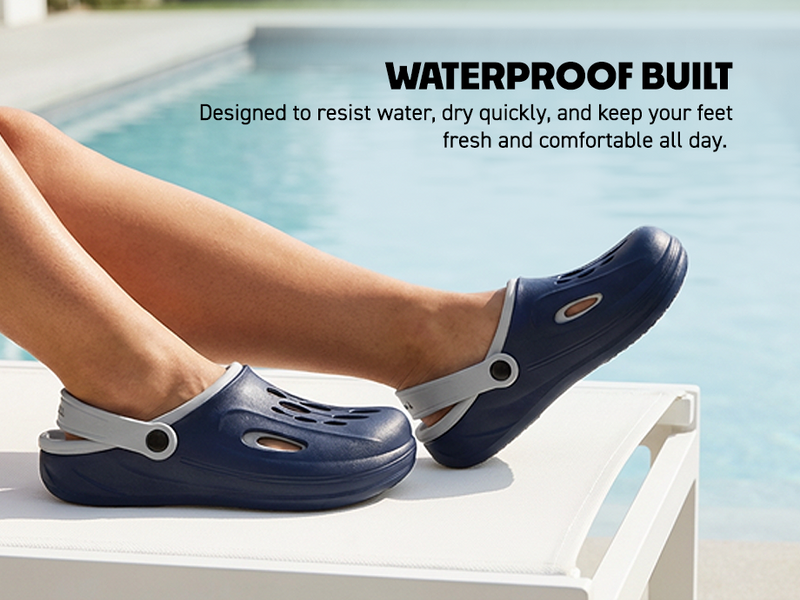 Breezy Waterproof Unisex Clogs | TCG-6004 A+ Content