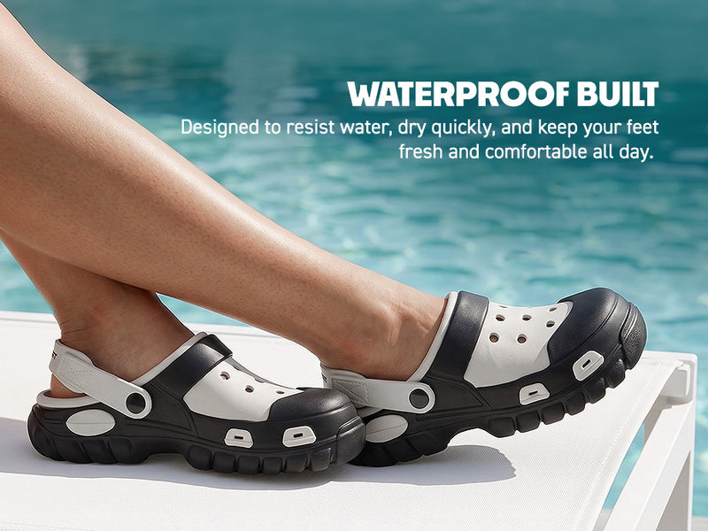 Breezy Waterproof Unisex Clogs | TCG-6005 A+ Content