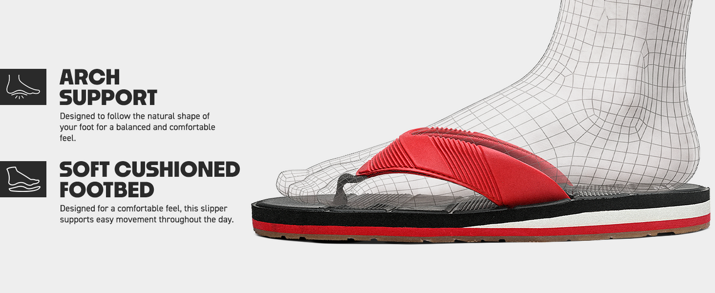 Slip-On Slippers With Cushioned Footbed  | TFG-1046 A+ Content