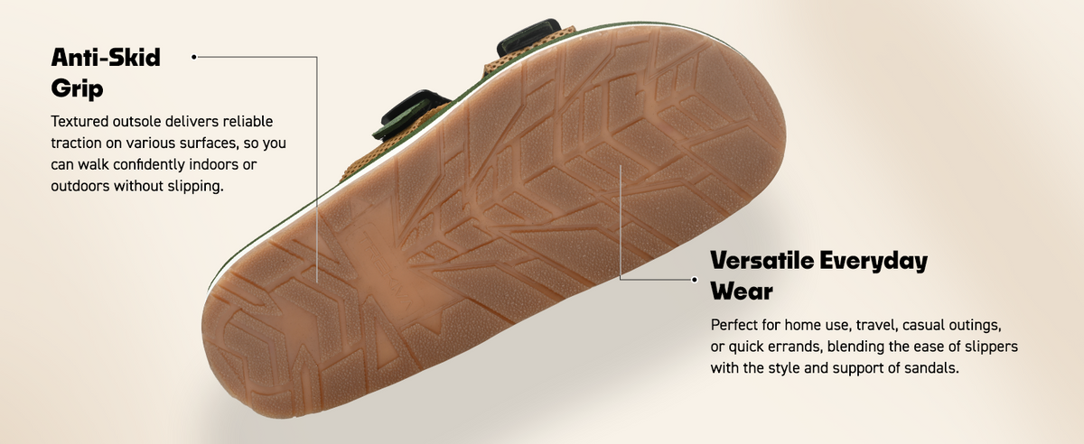 Flip-Flops With Breathable Mesh Top | TFG-1057 A+ Content