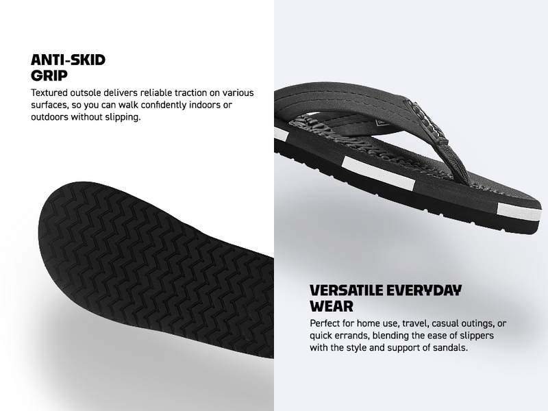 Ortho Flip Flops With Accupressure Points  | TFG-1051 A+ Content