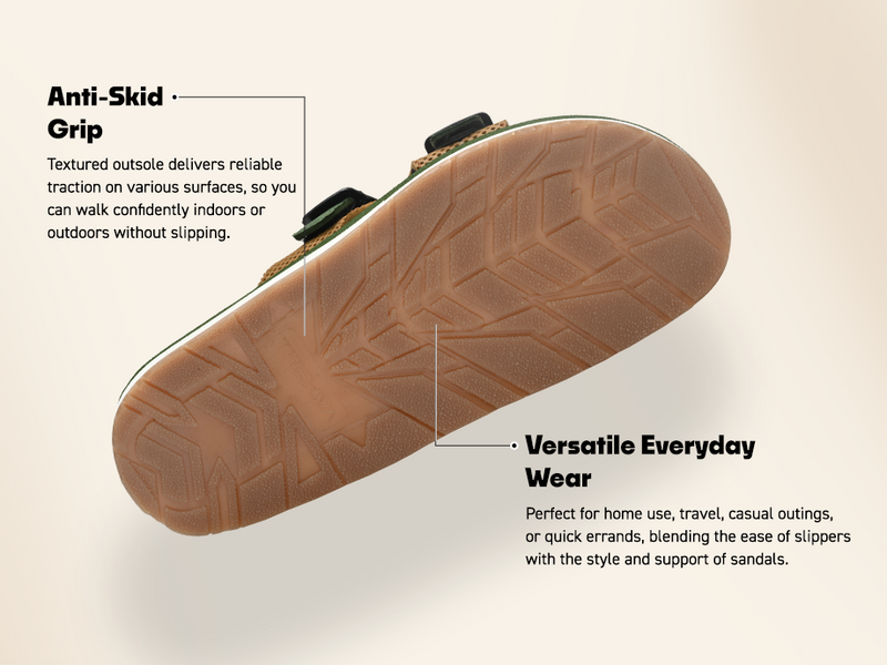Flip-Flops With Breathable Mesh Top | TFG-1057 A+ Content