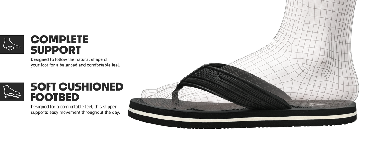 Ortho Flip Flops With Acupressure Points | TFG-1049 A+ Content