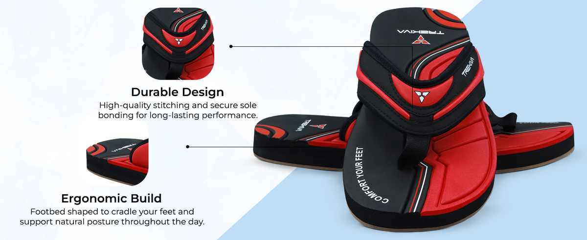 Everyday Ortho Comfort Indoor & Outdoor Slippers | TR-T0701 A+ Content