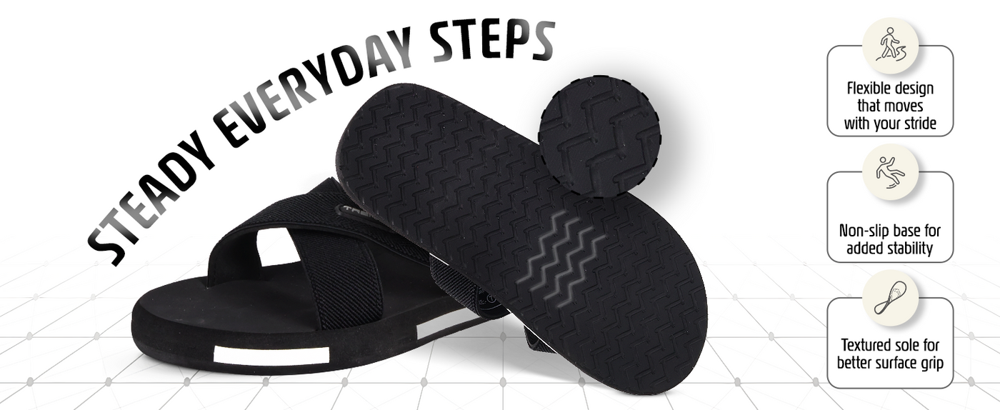 Ortho Flip-Flops With Criss Cross Straps | TFG-1059 A+ Content