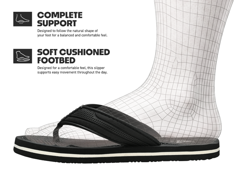 Ortho Flip Flops With Acupressure Points | TFG-1049 A+ Content