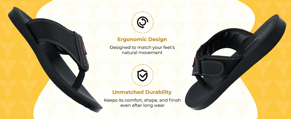 Men’s Slip-On Sandals With Arch Support | TPG-3044 A+ Content