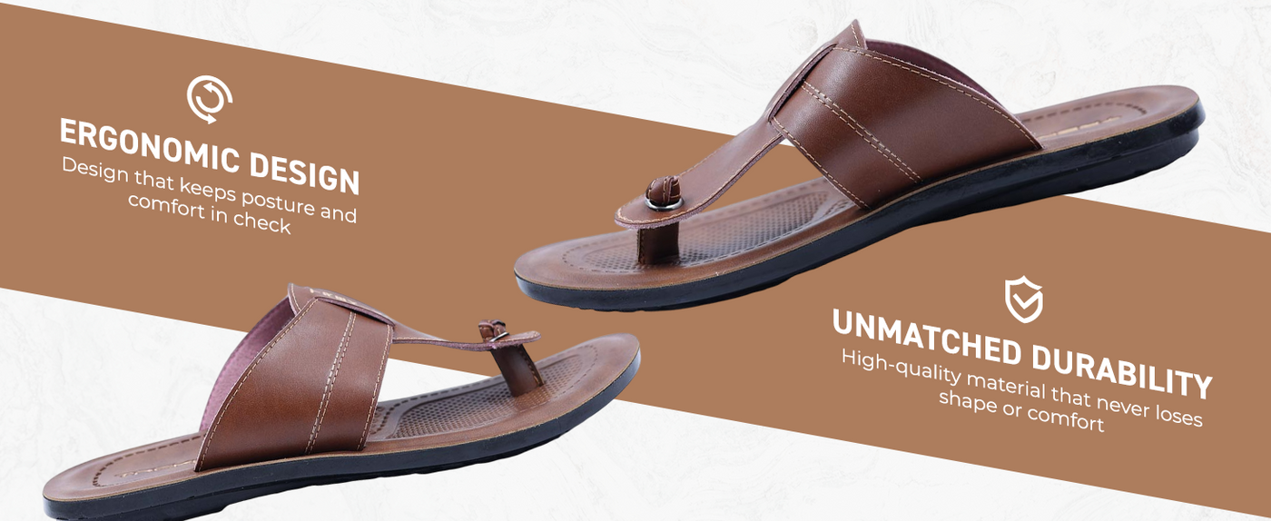 Men’s Slip-On Sandals With Arch Support | TPG-3022 A+ Content