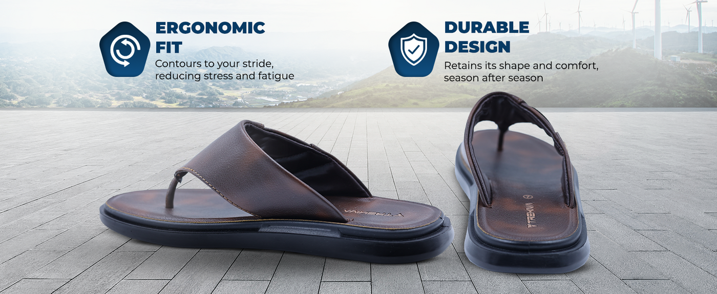 Men’s Slip-On Sandals With Arch Support | TPG-3003 A+ Content