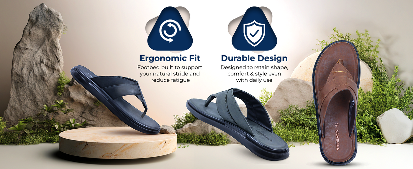 Men’s Slip-On Sandals With Arch Support | TPG-3002 A+ Content