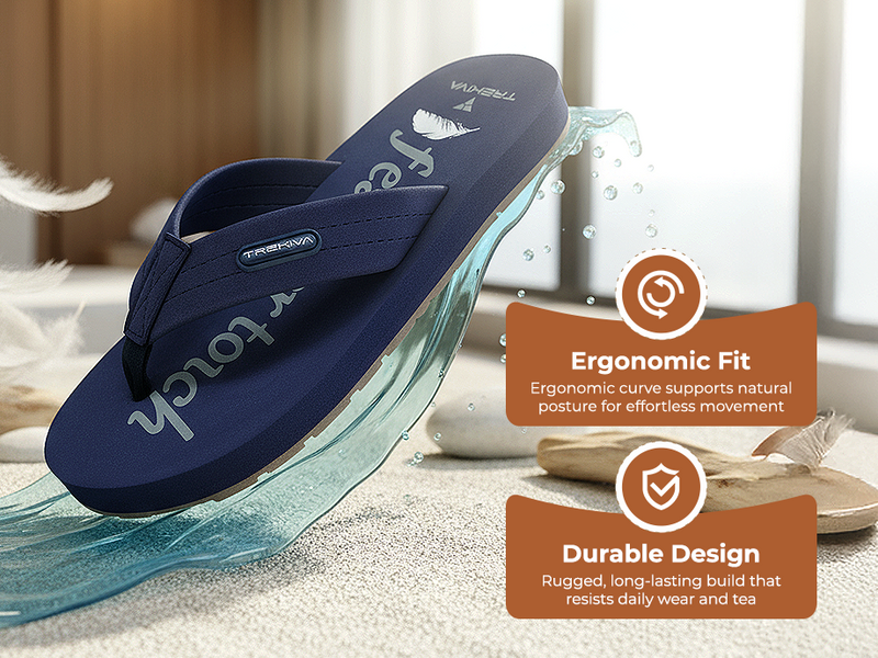 Feather Touch Ortho Comfort Slippers | TFG-1050 A+ Content