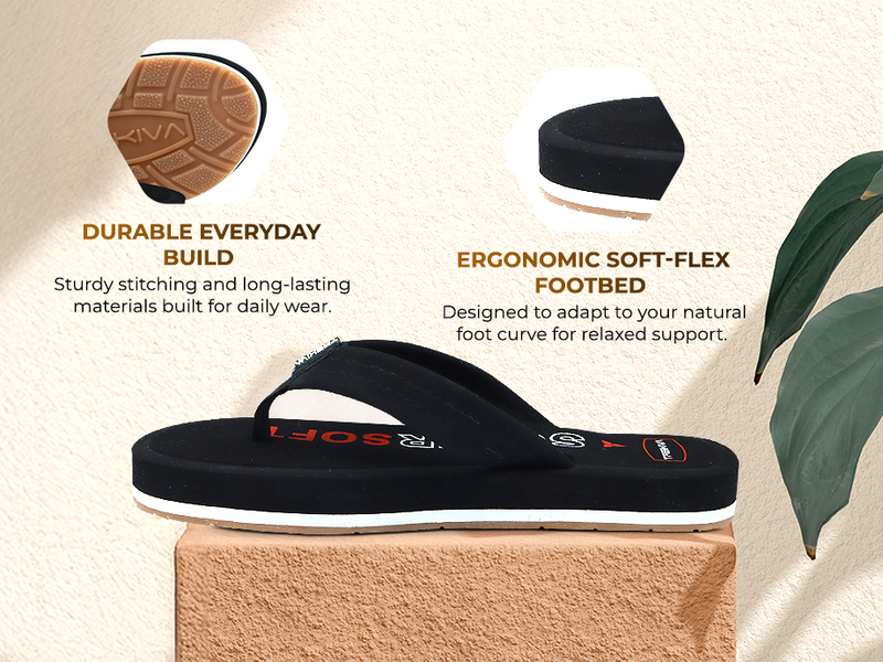 Super Soft Ortho Comfort Indoor & Outdoor Slippers | TR-T0901 A+ Content