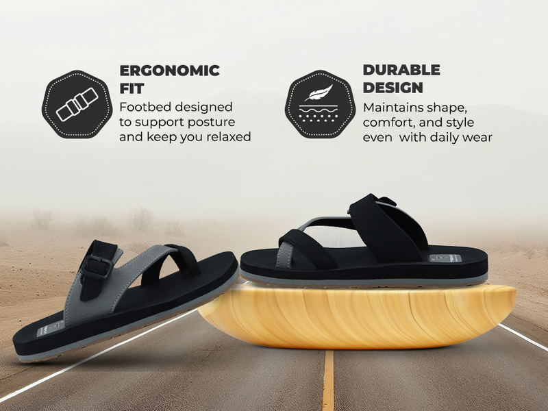 Everyday Open-Toe Slippers With Criss Cross Straps | TR-T0201 A+ Content