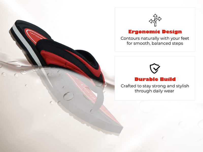 Men's Ortho Comfort Slippers With Cushioned Footbed  | TR-T0301 A+ Content